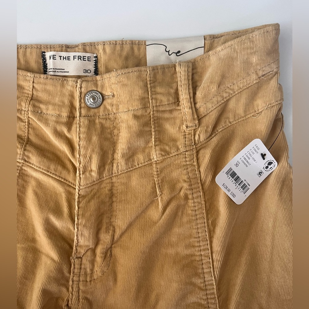 We The Free | NWT Libre Wide-Leg Corduroy Pants - Picture 6 of 7